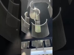 Edelstahl geschweißter Ring dekorativer Mesn-Bildschirm