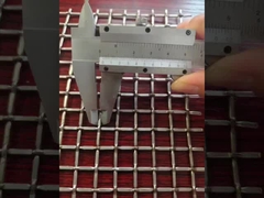 Metall Edelstahl Dekorationsarchitektonische Drahtnetzplatten Fassaden Innenwand