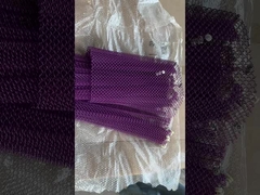 Dekorative Metallgitter Vorhang Spule Aluminium Drahtgitter Decken Vorhang Kette Link Streifen Vorhang für