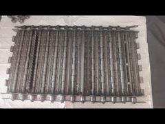 Professionelles Kettenplattenband aus Kohlenstoffstahl mit Scharniergliedern für Späne