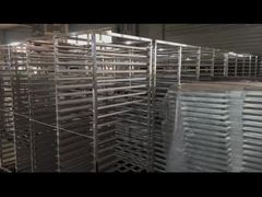 Full-welded stainless steel 304 baking rack trolley 