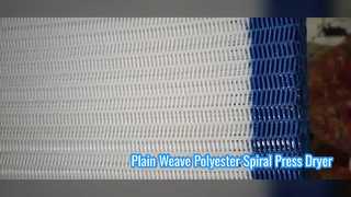 Polyester-Spiral-Trockner-Schirm