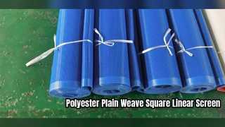 Glatt gewebtes Polyesternetz-Förderband für die Papierherstellung