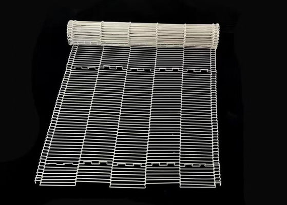 316 Draht Mesh Conveyor Belt Chocolate Enrobe unter Verwendung des flachen Flex