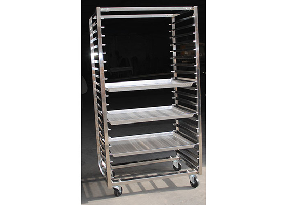 Ein guter Preis. Kundenspezifische Aluminiumlegierungs-Bäckerei-Gestell-Laufkatze 15 Reihe 16 20 35 38 Online
