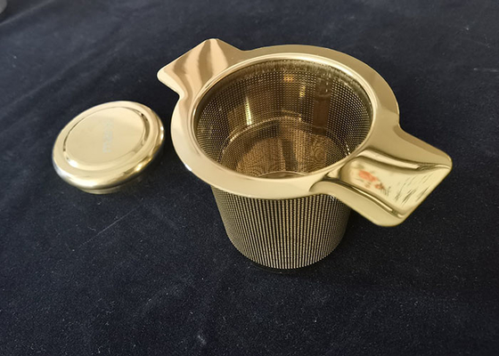 Ein guter Preis. Nahrungsmittelgrad-Spiegel-Poliermetalllose Tee Infuser-Doppelt-Griffe Online