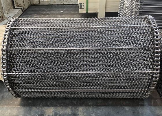 Edelstahl-Webart-Kettendraht Mesh Conveyor Belt Rustproof des Durchmesser-0.5mm-5mm