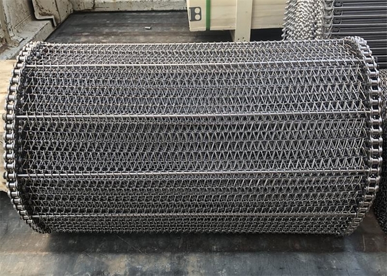 Ein guter Preis. Edelstahl-Webart-Kettendraht Mesh Conveyor Belt Rustproof des Durchmesser-0.5mm-5mm Online