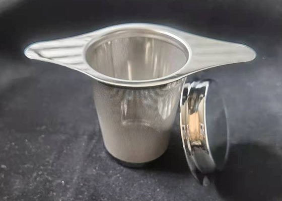 Ein guter Preis. Kundenspezifischer Edelstahl des Logo-304 ungeheftet Hoch Tee Infuser 7.5cm mit Griffen Online