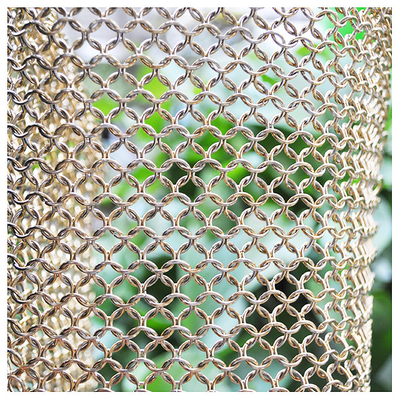 Ein guter Preis. 12m dekoratives Metall Mesh Building Aluminum Wire Mesh für Wand-Dekoration Online