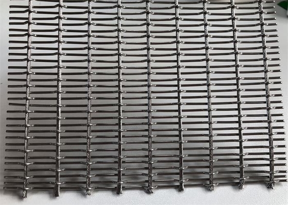 Ein guter Preis. Edelstahl 304 gesponnener ArchitekturMesh Decorative Crimped Online