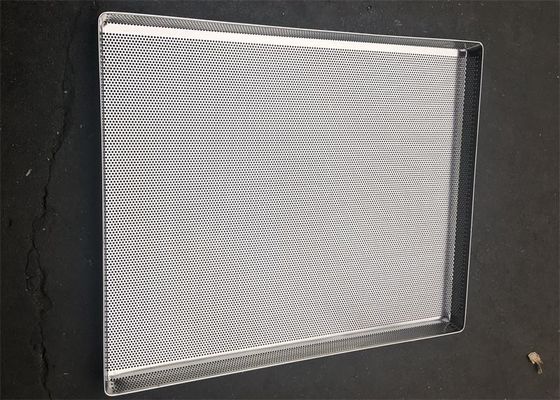 Bäckerei-perforierter Edelstahl, der Tray For Fruit And Vegetable-Dehydrierung trocknet