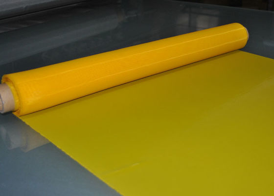 Weißes 65 Zoll 54T Polyester-Bildschirmdrucknetz für Elektronik