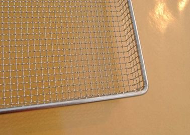 Ein guter Preis. Maschendraht-Behälter-Leichtgewichtler mit 304 SS perforierter mit Strahlen, 100cm*50cm*20cm Online