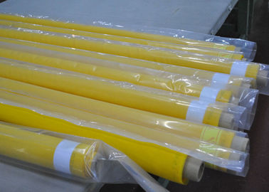 Faden-Polyester-Maschensieb-Gewebe des Gelb-80 für Textildrucken, 250cm Breite