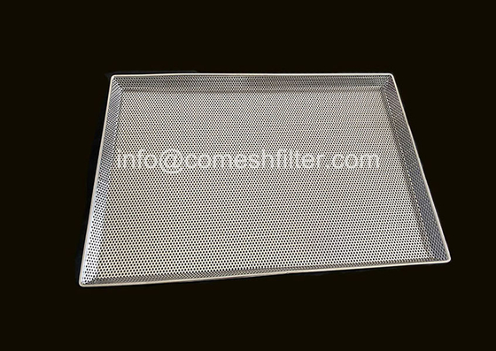 Ein guter Preis. Dauerhaftes Rechteck Rostschutzss verdrahten Mesh Tray For Industrial Application Online
