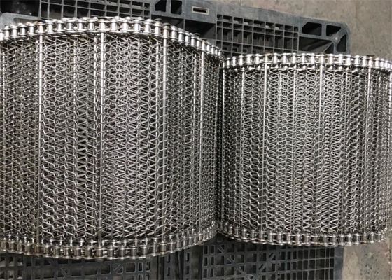 Edelstahlkette Ss 304 Spiralförderband Metallwaage 180 Grad