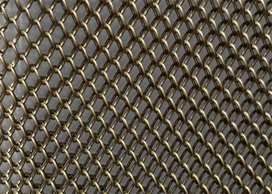 Ein guter Preis. Comesh Farbe Kupfer Dekorations-Metallnetz-Bildschirm in Trennwänden Online