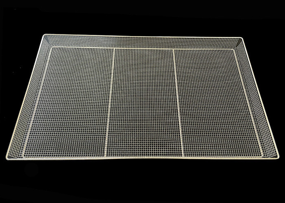Ein guter Preis. 400 x 600 mm Drahtnetzschalen aus Edelstahl zum Trocknen von Lebensmitteln Online
