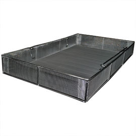 Ein guter Preis. Sterilisatorrechteck-Drahtkorb des Edelstahls 304 mit Griff Online