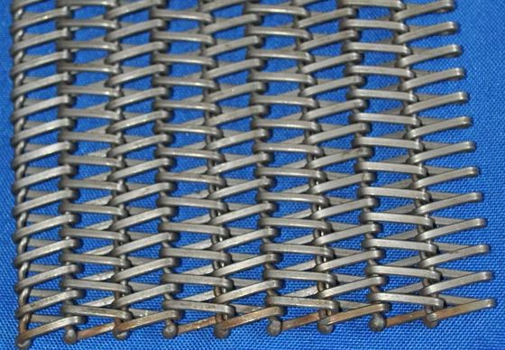 Metalldrahtnetz Edelstahlförderband Aisi 430 zum Aufbrennen von Ofenglas