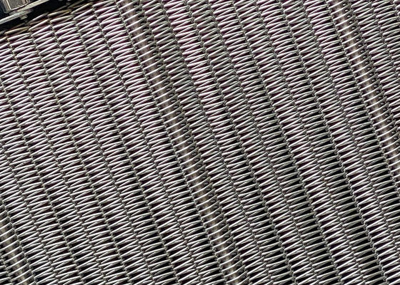 Lebensmittelqualität Edelstahl Gittergürtel Wire Mesh Conveyor Gürtel für die Lebensmittelindustrie