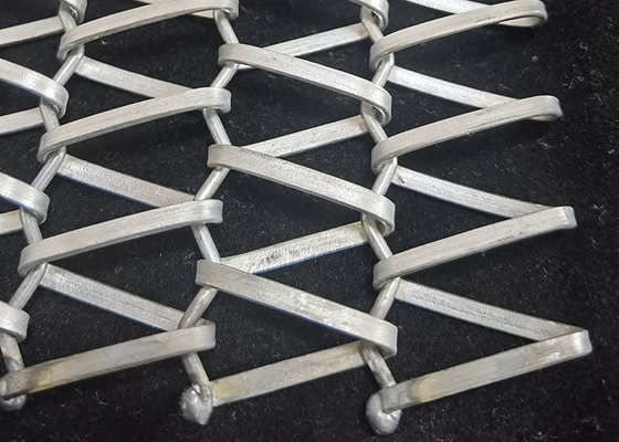 Hochtemperaturstahl-Flachspirale Drahtverbindungsband für Trocknungsgeräte und kontinuierliche Öfen