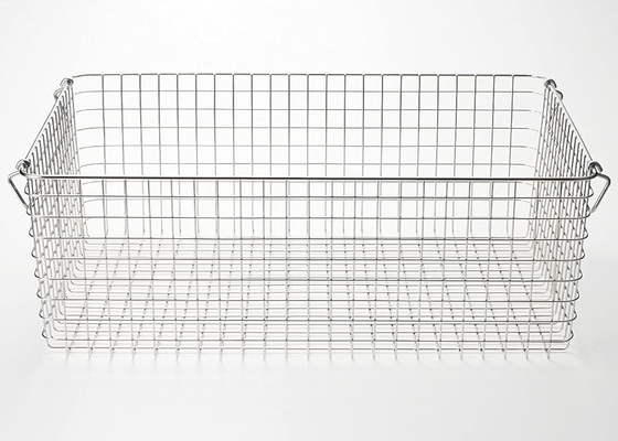 Ein guter Preis. Edelstahl Speicher Gewebter Net Basket Rustikal Stil Tote Basket Für Heimdekoration kundenspezifischer Drahtnetz Basket Online