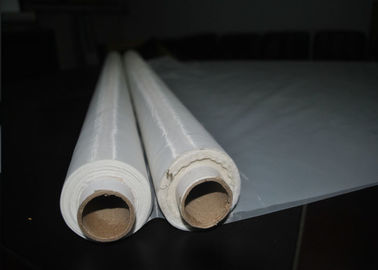Ein guter Preis. Weiße Farbeinzelfaden-Polyester-Masche für Siebdruck, einfach zu säubern Online