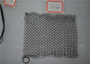 Ein guter Preis. Quadratischer Form-Edelstahl Chainmail-Wäscher ungiftig für Küche Online