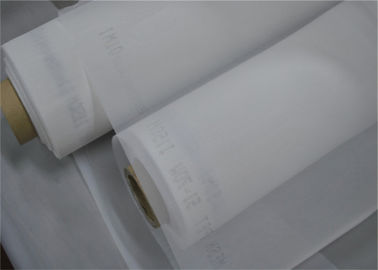 Weißes 200 Mesh Polyester-Siebdruckgewebe 45 Mikron Faden