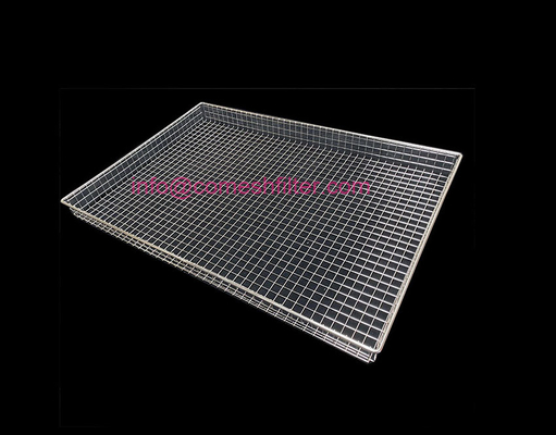 Ein guter Preis. Edelstahl 304 316 Ultraschalldesinfektionsdrahtnetz Grill Lebensmittelbehälter Korb zum Braten Dampfer Sterilisierung Waschen Online