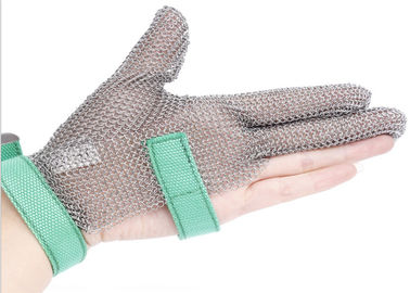 Ein guter Preis. Metzger-Antiausschnitt-Edelstahl-Handschuhe mit den Metallplatten, hochfest Online