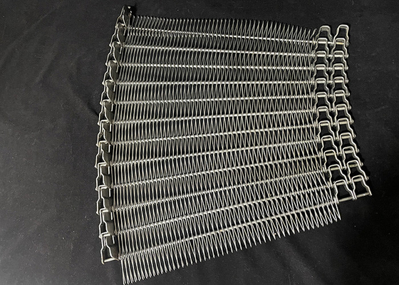 Ein guter Preis. Edelstahl-Flexible Rod Spiral Wire Mesh Förderband in der Lebensmittelindustrie Online