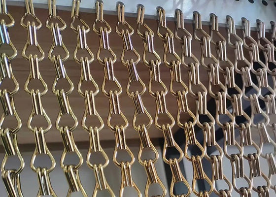 Ein guter Preis. Anpassungsfähiges Aluminiumkettenverbindungsnetz für Gebäudedekoration Online