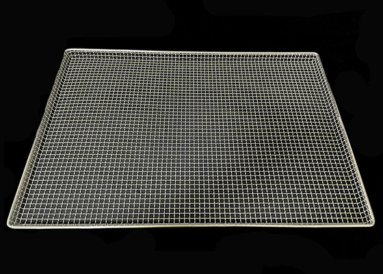 Ein guter Preis. Lebensmittelqualität 18x26 Zoll Edelstahl 316 Metallgeschweißtes Perforierter Trocknungsfach für Kräuter Online
