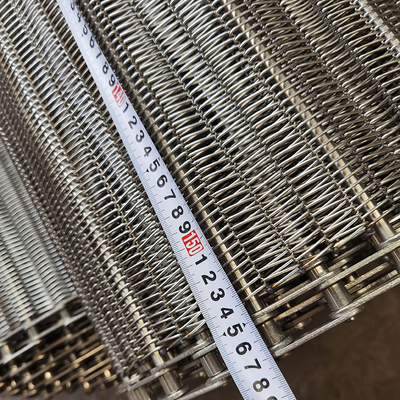 Ein guter Preis. Professionelle 304 Edelstahl Spiraldrahtnetzketten getriebener Förderband für Lebensmittelgefrier-Trocknungsindustrie Online