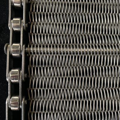 Ein guter Preis. Hohe Tragfähigkeit 50-2000 kg/m2 Drahtnetzförderband Ausgewogene Gewebestruktur für schwere Lasten Online