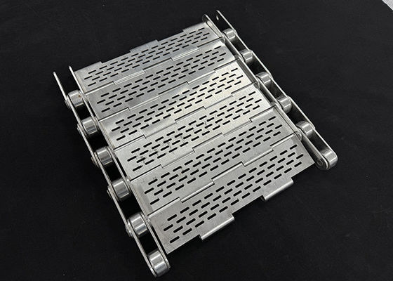 Hochfestigkeitsperforierter Stainless Steel Wire Mesh Chain Link Plate Förderband