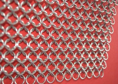 Ein guter Preis. 8*8 Zoll 316L Edelstahl Chainmail-Roheisen-Reiniger für Pon-Reiniger Online