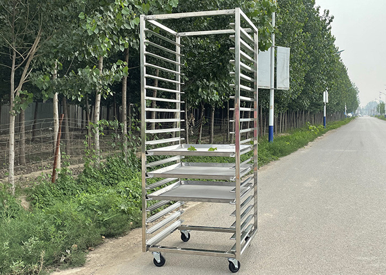 Ein guter Preis. Nahrungsmittelgüteklasse 201 304 316 Edelstahl-Träger-Träger Trolley Brotkühlwagen Online