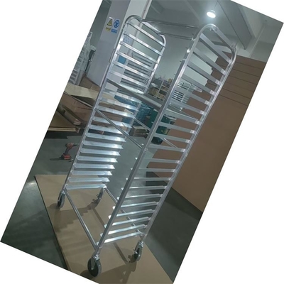 Bäckerei Kühlregal Bäckereigel Trolley Aluminiumlegierung Kühlregal Bäckereigel für das Backen mit Rädern