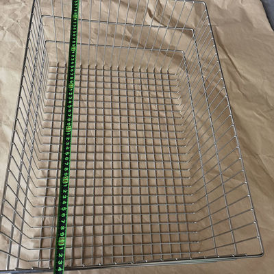 Custom Größe 304 Edelstahl Wire Mesh Ofen Bäckerei Brotkorb für den Supermarkt
