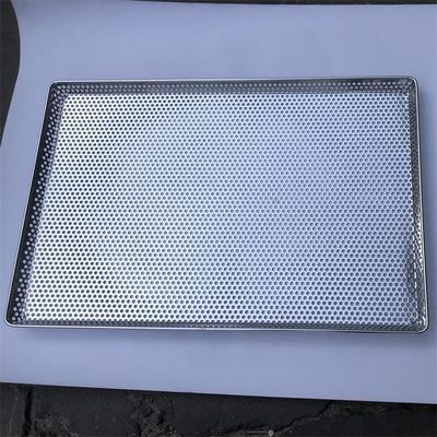 Individuell angefertigte Metall-Dehydratorteller Perforierter Dauerhalter Edelstahl Metall-Perforierter Backträger