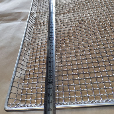 Ein guter Preis. Professionelles 800 x 600 mm 304 Edelstahl Drahtgeflecht Backblech für Ofen, Donuts Online