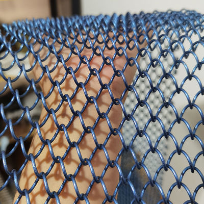 Professionelle Goldfarbe Dekorative Metallkette Link Coil Garderobe Mesh für Raum Trennscheibe