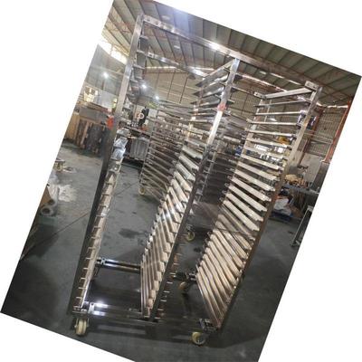 Ein guter Preis. Ladung tragende Kapazität Customized 304 Edelstahlschale Rack Trolley Trockner für Trocknungsraum Online