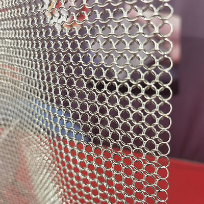 Ein guter Preis. Professional 316L Stainless Steel Welded Rings Chainmail Mesh for Outdoor Decoration Online