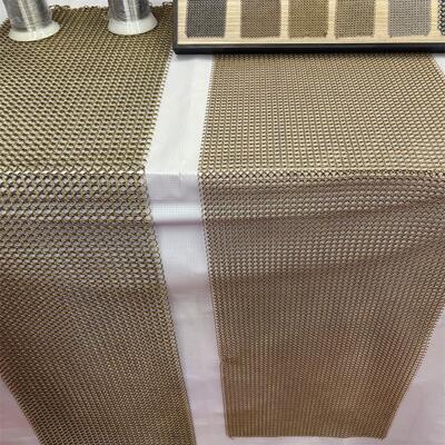 Ein guter Preis. Goldfarbener dekorativer Kettengliederring aus rostfreiem Stahl mit Maschenkettenring Online