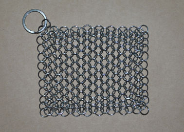 Ein guter Preis. Rechteckiger Chainmail-Form-Eisenstein-Wäscher-Edelstahl-Draht-Wäscher Online